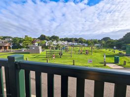 View over looking the park from the pub
