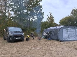 Our set up this time round ❤️