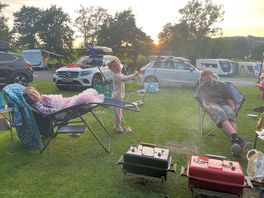 Barbecues allowed, fire pits available.