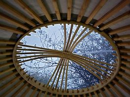 Yurt star gazing