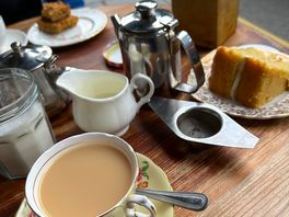 Tea and cake in grasmere