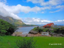 Bear the campsite. the bay