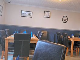 Restaurant area of barr