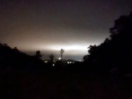 Nighttime view