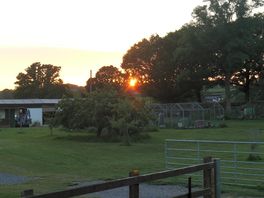 We had wonderful sunsets during our stay.