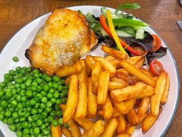 Food in restaurant!