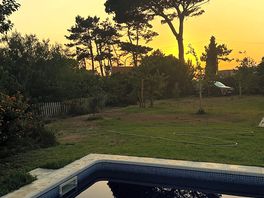 Sunset over the campsite