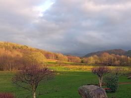 View from the caravan