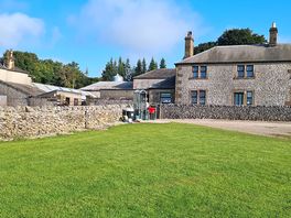 The farm houses; toilets, showers and wash room between two.