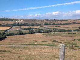 Beautiful view of campsite from the road leading to it.