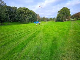 View of our tent on the site