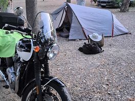 Gravel pitches aren't great for camping