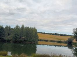 Trout pond, great for fishing!