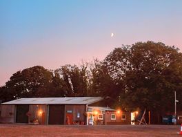 Barn with games room and little shop as well as laundry on the side