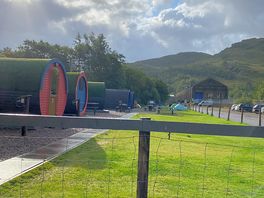 Campsite in the sun