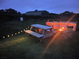 Evening set up