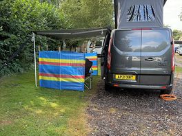 All set up ready for the weekend