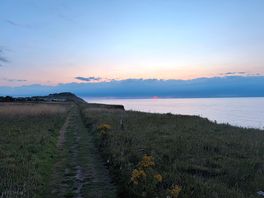 Access straight to coastal walk