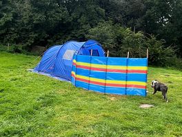 Set up and ready to camp