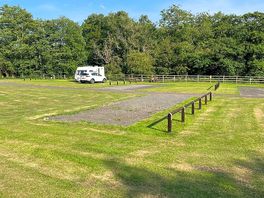 Hardstanding and grass areas