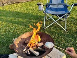 Fire pits available with wood provided for £20