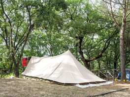 Plenty of space for large tents