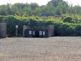 Bin store and water point