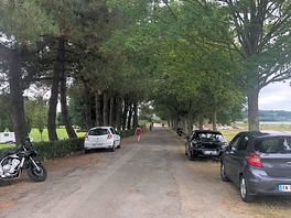 Adjacent road