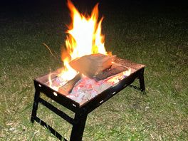 Bbq and campfire