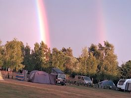 Got a beautiful double rainbow during our stay here, it was beautiful