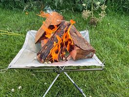Fires allowed off the floor..perfect for marshmallows