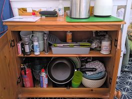 Well stocked and well provided for.