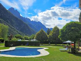 Blick vom pool
