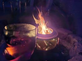 Camp fire to hire and wood available to buy