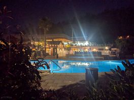 View of the swimming pool