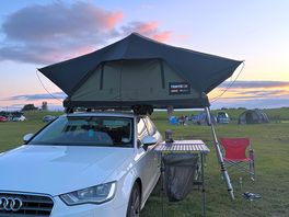 Tentbox on the campsite