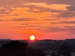 Sunset summer solstice