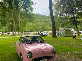 My car on campsite
