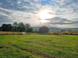 Sunrise over the site