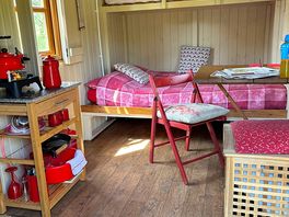Inside herdwick hut