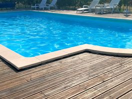 Pool was a god send with having really hot weather.
