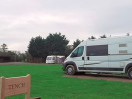 Hardstanding and grass pitch
