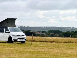 View over the campsite