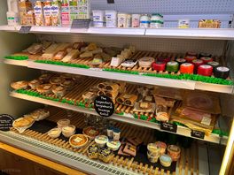 Great selection in the farm shop on site