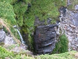 Waterfall on the way to boscastle