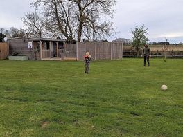 A lot of space for outside games