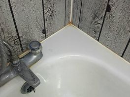 Dirty disabled bath tub