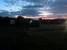 Night sky over cornwall
