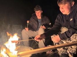 Marshmallow toasting