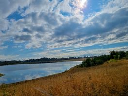 Lake view.
